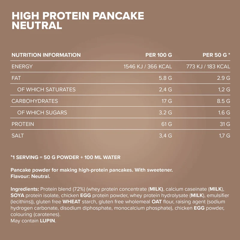 High Protein Pancake (450g) - Neutral