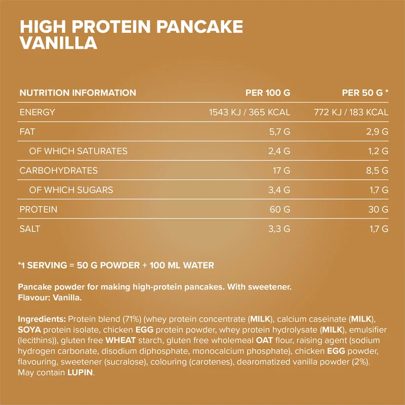 High Protein Pancake (450g) - Vanilla