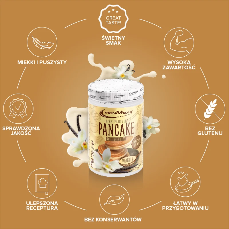 High Protein Pancake (450g) - Vanilla