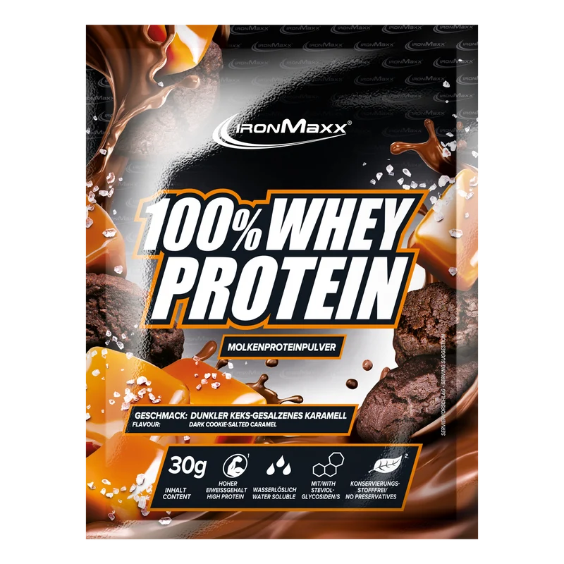 100% Whey Protein (30g) - Dark Cookies Salted Caramel