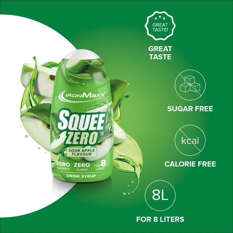 SqueeZero (65ml) - Sour Green Apple