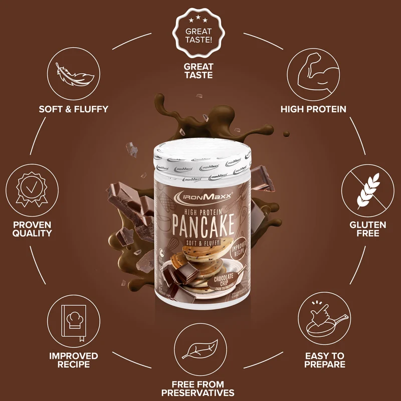 High Protein Pancake (450g) - Chocolate Chip