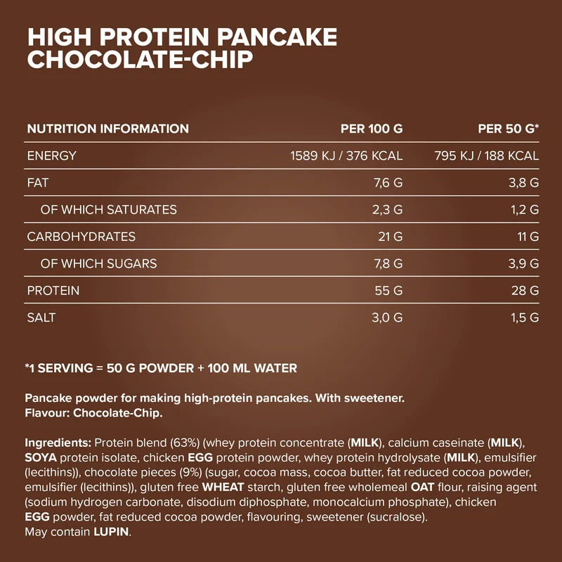 High Protein Pancake (450g) - Chocolate Chip