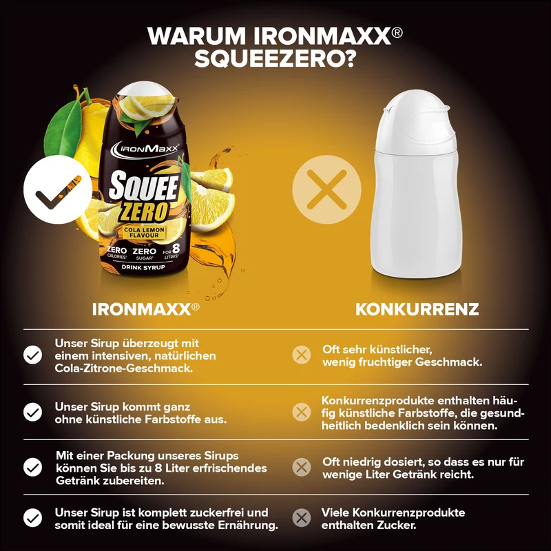 SqueeZero (65ml) - Cola Lemon