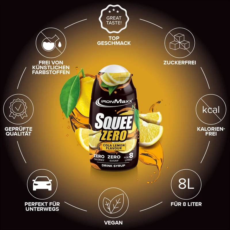 SqueeZero (65ml) - Cola Lemon