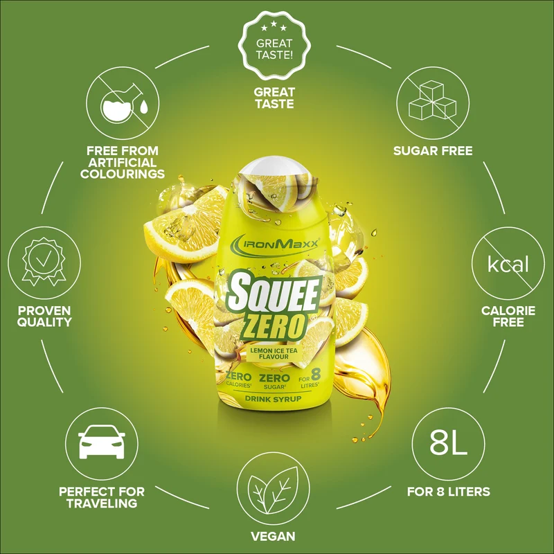 SqueeZero (65ml) - Lemon Ice Tea