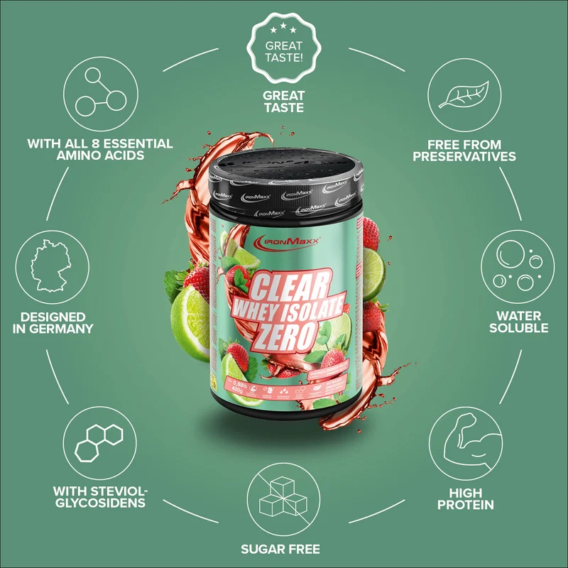 Clear Whey Isolate ZERO (400g) - Strawberry Mojito