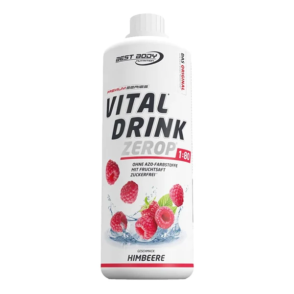 Best Body VITAL DRINK ZEROP®, 1000 ml Flasche