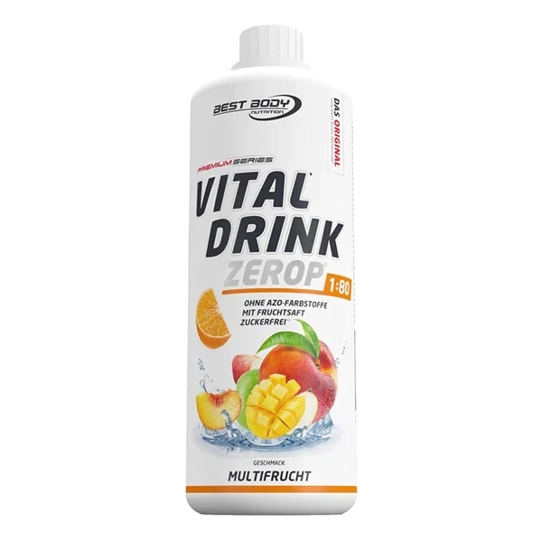 Best Body VITAL DRINK ZEROP®, 1000 ml Flasche