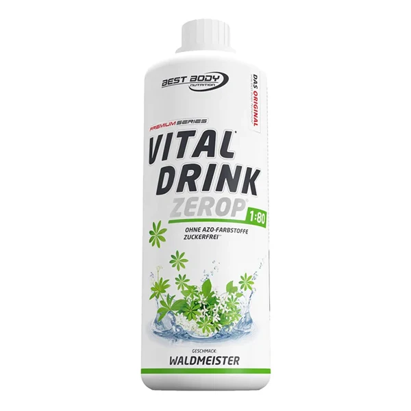 Best Body VITAL DRINK ZEROP®, 1000 ml Flasche