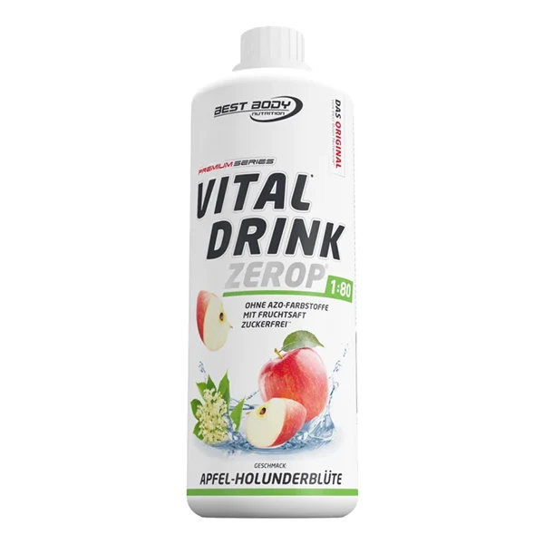 Best Body VITAL DRINK ZEROP®, 1000 ml Flasche