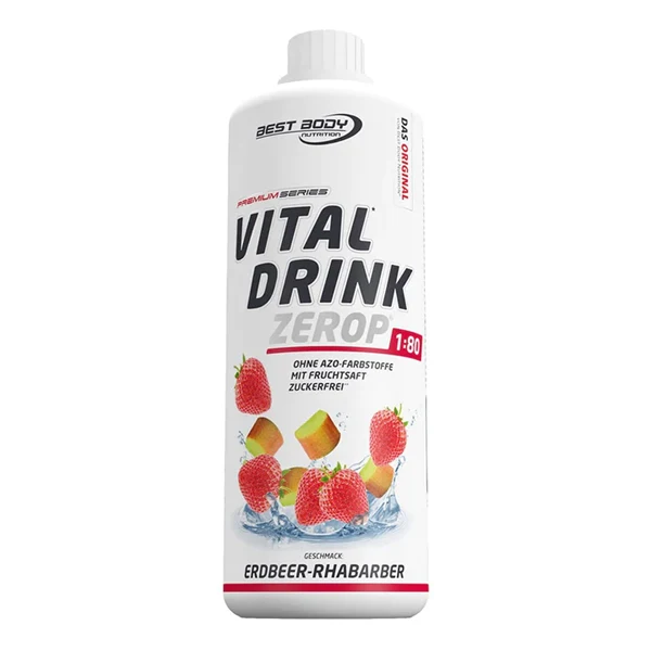 Best Body VITAL DRINK ZEROP®, 1000 ml Flasche