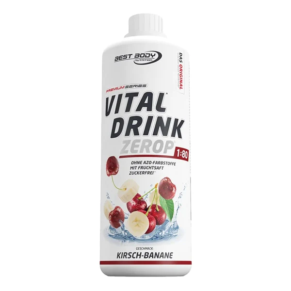 Best Body VITAL DRINK ZEROP®, 1000 ml Flasche