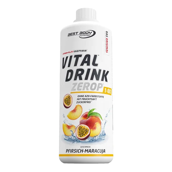 Best Body VITAL DRINK ZEROP®, 1000 ml Flasche