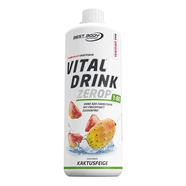 Best Body VITAL DRINK ZEROP®, 1000 ml Flasche