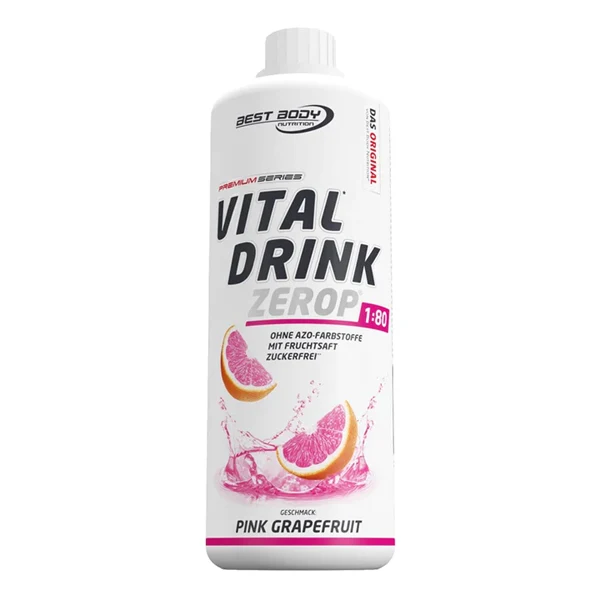 Best Body VITAL DRINK ZEROP®, 1000 ml Flasche