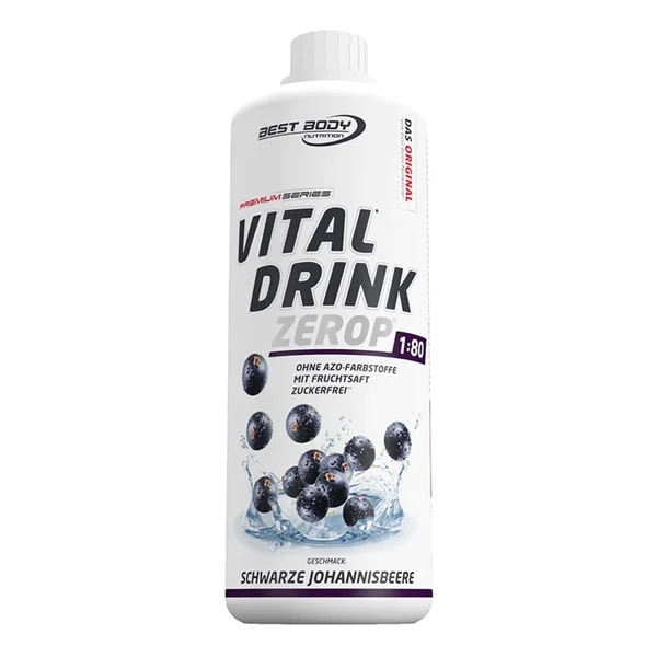 Best Body VITAL DRINK ZEROP®, 1000 ml Flasche