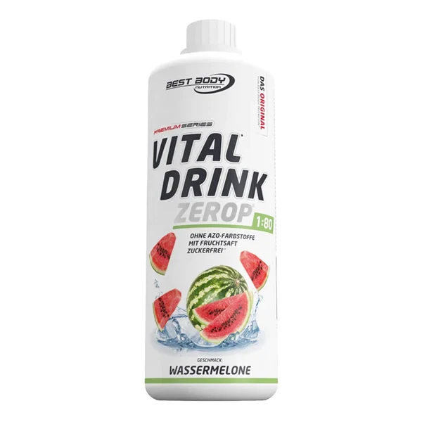 Best Body VITAL DRINK ZEROP®, 1000 ml Flasche