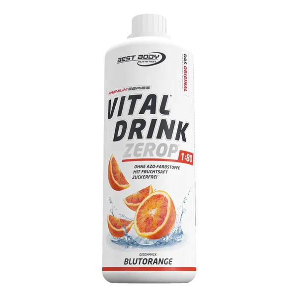 Best Body VITAL DRINK ZEROP®, 1000 ml Flasche