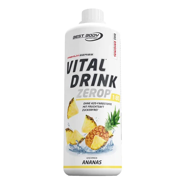 Best Body VITAL DRINK ZEROP®, 1000 ml Flasche