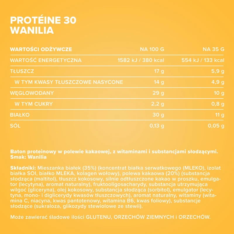 Protein 30 Protein Riegel (35g) - Vanille
