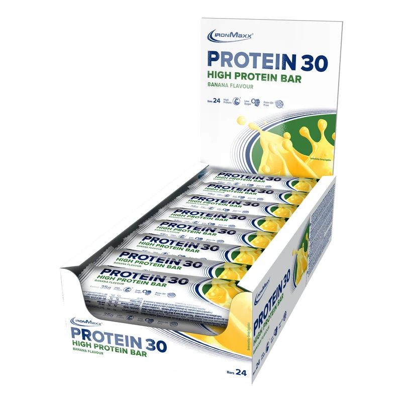 Protein 30 Protein Riegel (24x35g) - Banane