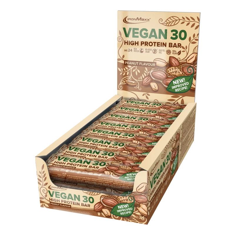 Vegan 30 Protein Riegel (24x35g) - Peanut