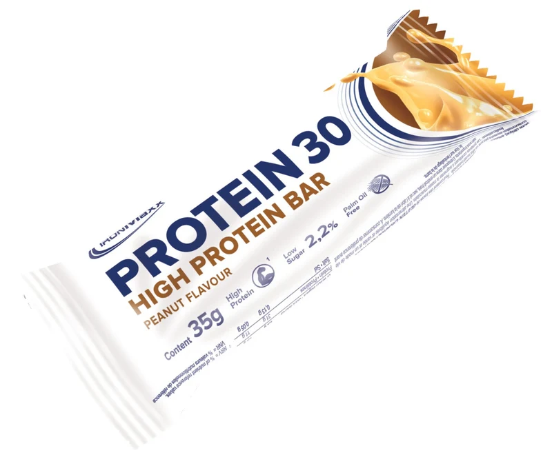 Protein 30 Protein Riegel (24x35g) - Erdnuss
