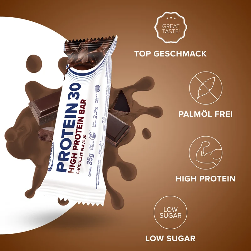 Protein 30 Protein Riegel (24x35g) - Schokolade