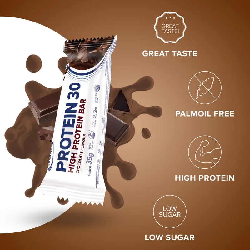 Protein 30 Protein Riegel (24x35g) - Schokolade