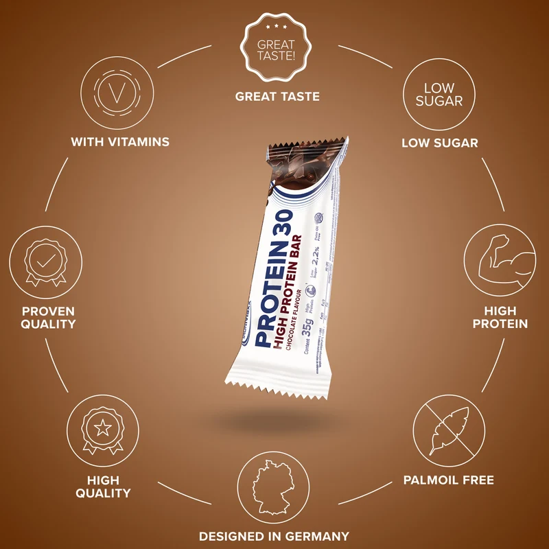 Protein 30 Protein Riegel (24x35g) - Schokolade