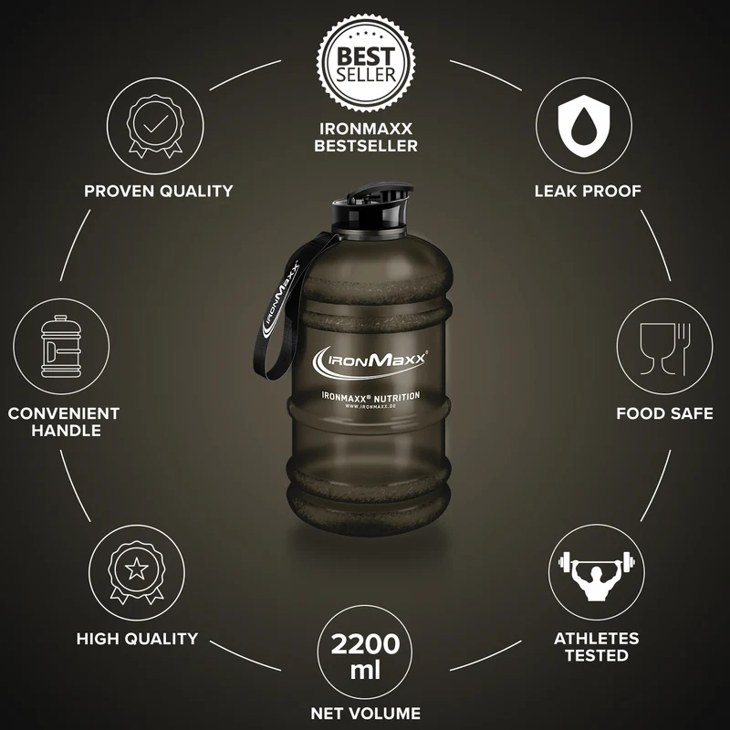 Water Gallon (2200ml) - Matt Schwarz