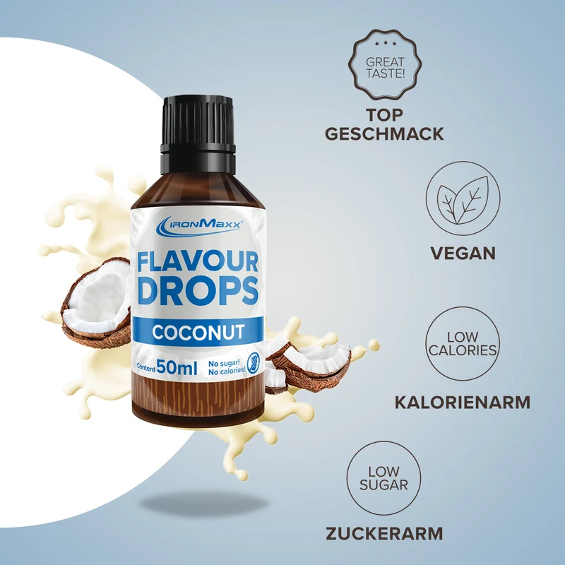 Flavour Drops (50ml) - Kokos