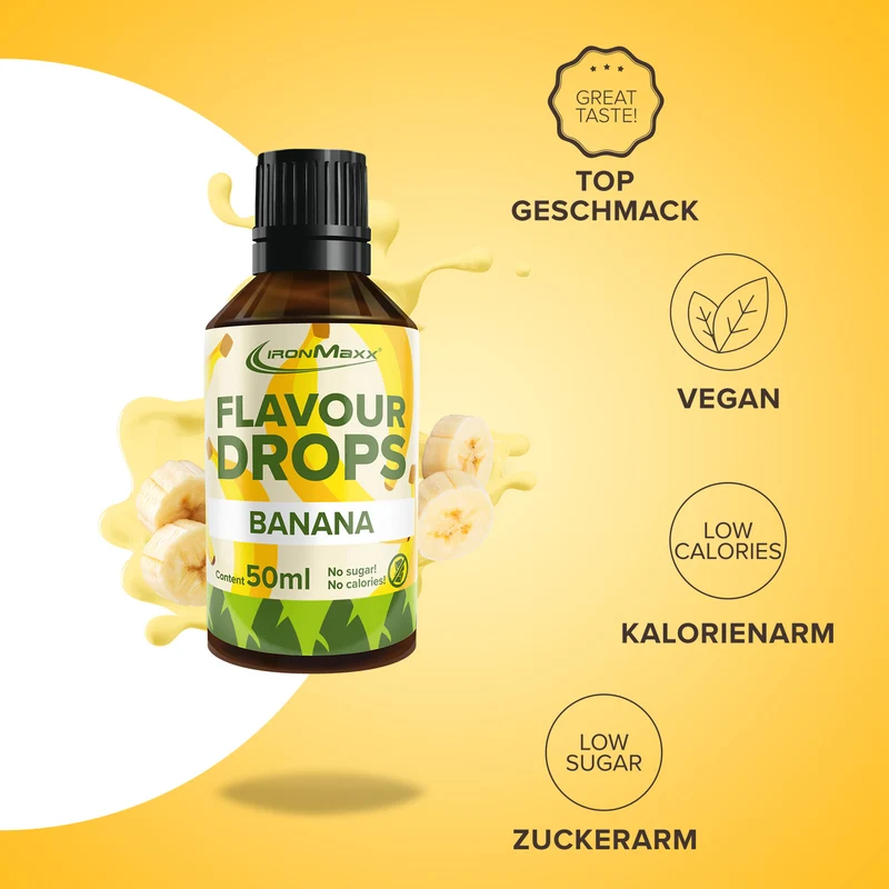 Flavour Drops (50ml) - Banane