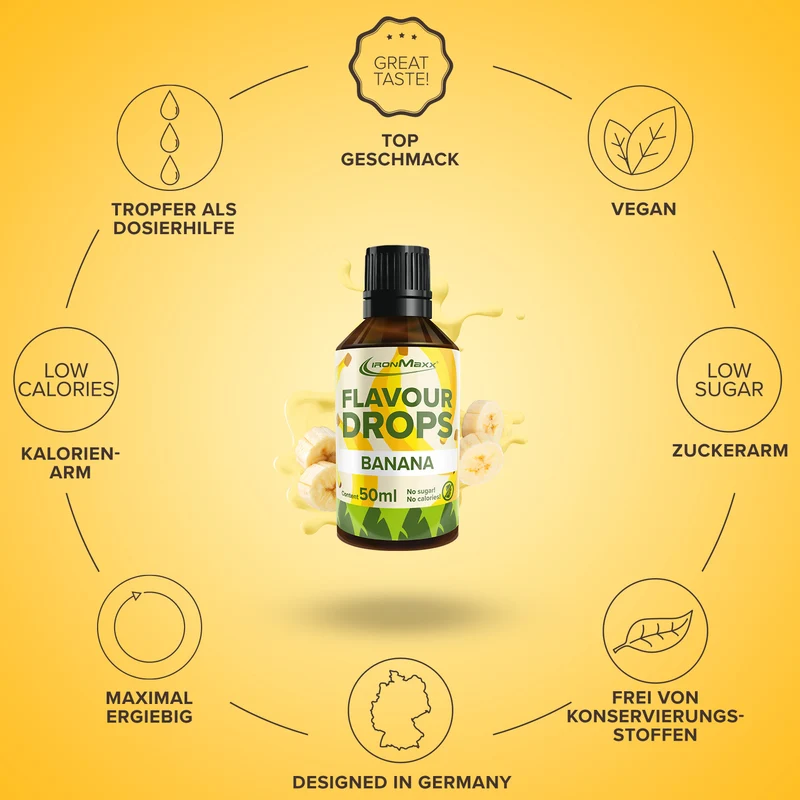 Flavour Drops (50ml) - Banane