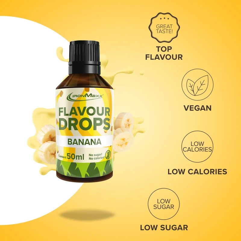 Flavour Drops (50ml) - Banane