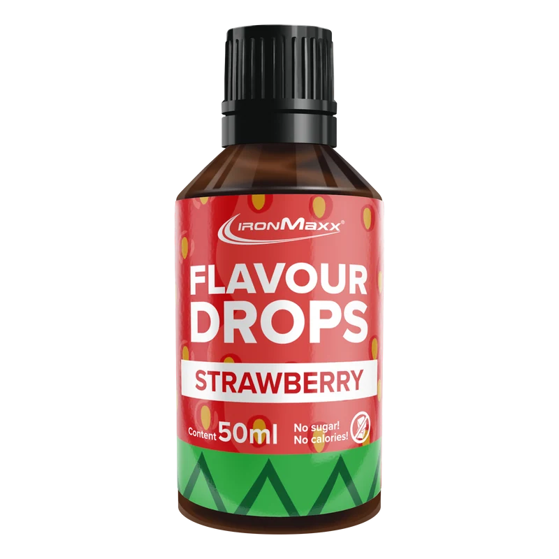 Flavour Drops (50ml) - Erdbeere