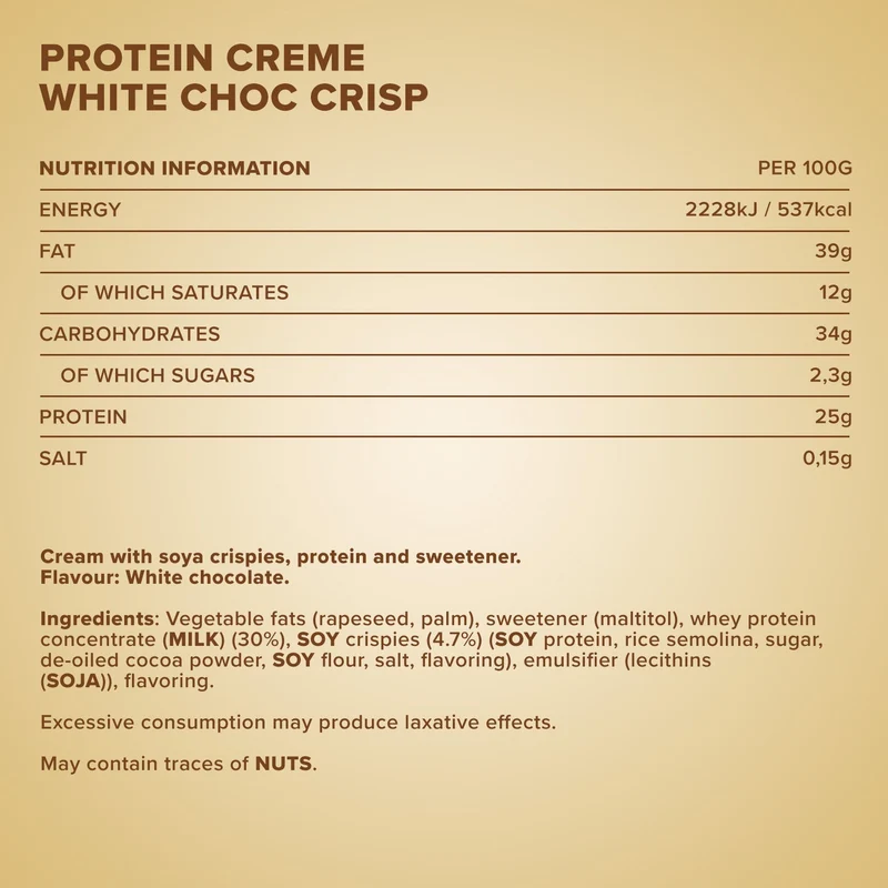 Protein Creme (250g) - Weiße Choc Crisp