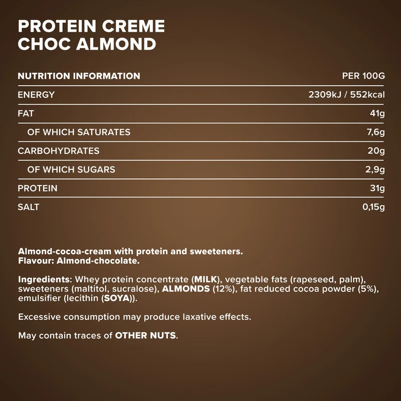 Protein Creme (250g) - Choc Almond