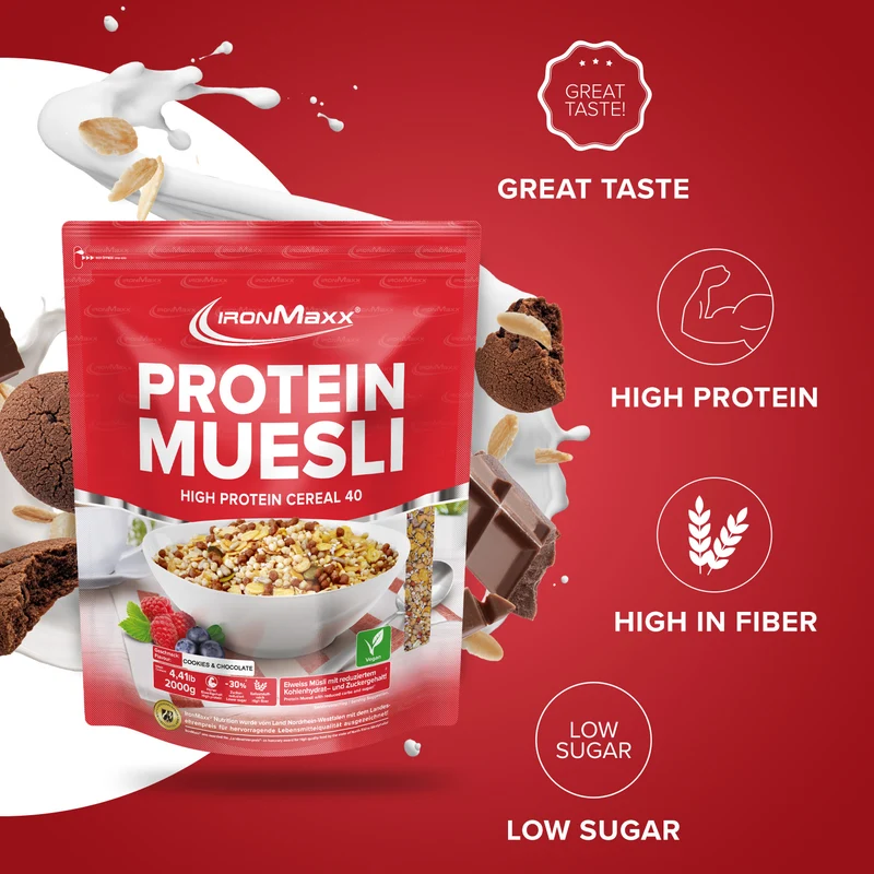 Protein Müsli (2000g) - Cookies & Chocolate