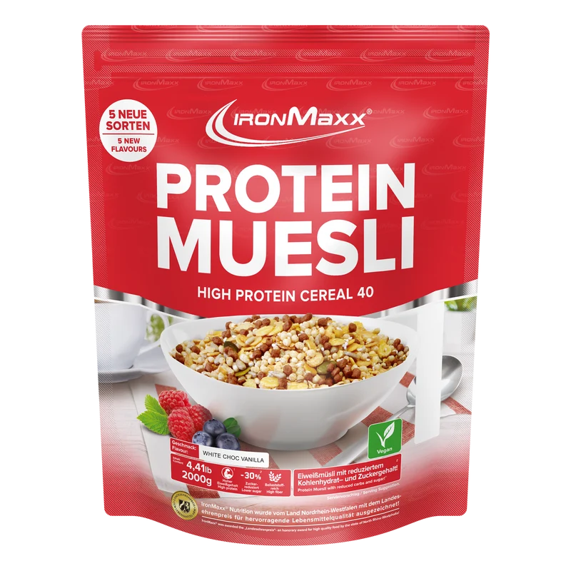 Protein Müsli (2000g) - White Chocolate Vanilla