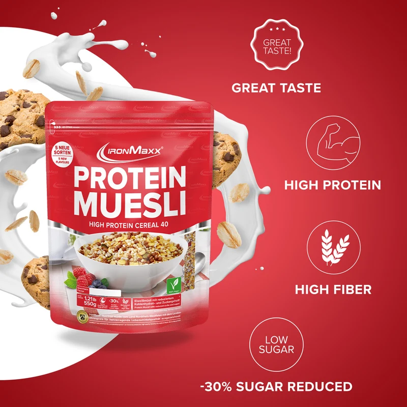 Protein Müsli (550g) - Cookies & Chocolate
