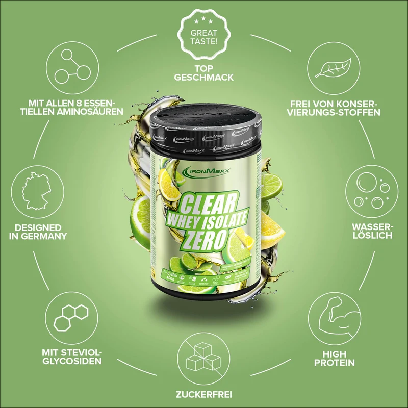 Clear Whey Isolate ZERO (400g) - Lemon Lime