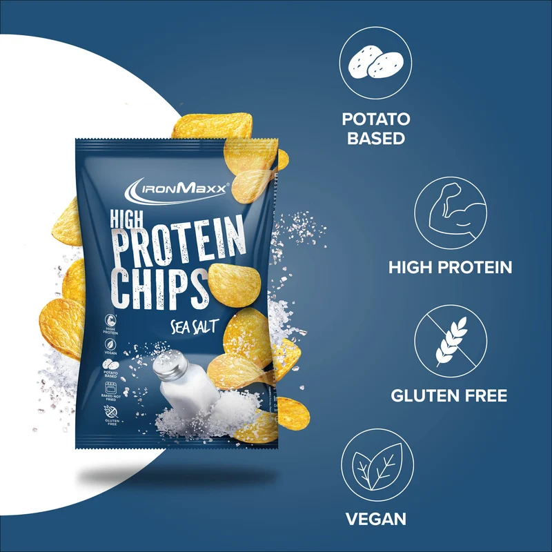 High Protein Potato Chips (60g) - Sea Salt
