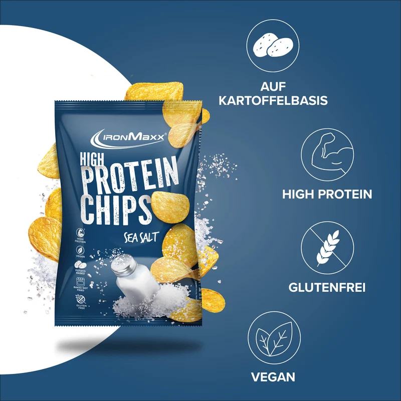 High Protein Potato Chips (60g) - Sea Salt