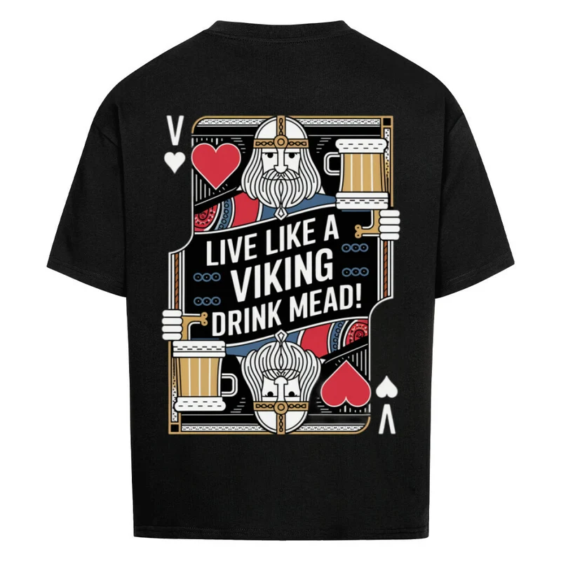 Viking of Heart - Oversized Premium Shirt