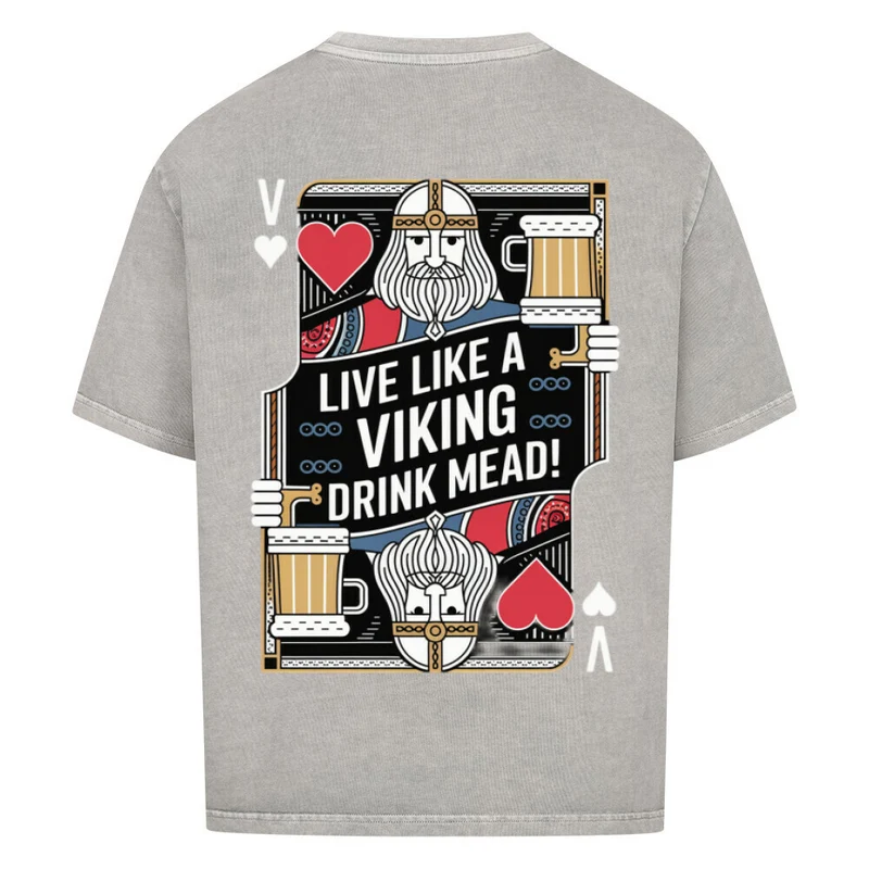 Viking of Heart - Oversized Premium Shirt