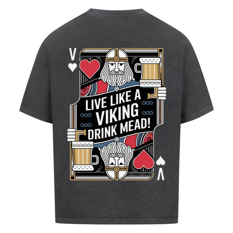 Viking of Heart - Oversized Premium Shirt