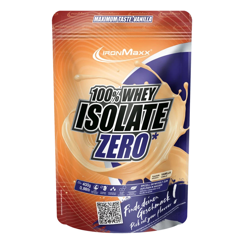 100% Whey Isolate ZERO (400g) - Vanille
