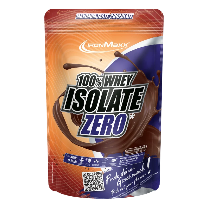 100% Whey Isolate ZERO (400g) - Schokolade